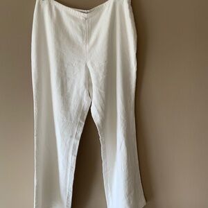 100% linen pants  (new with tags)